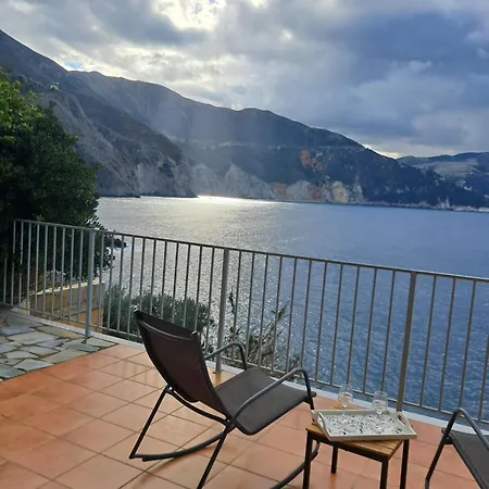 Villa Luxury Seafront Villas, Kefalonia, 100m & Center, 4 Stars Services, Parking - Near Myrtos - Fiskardo Asos